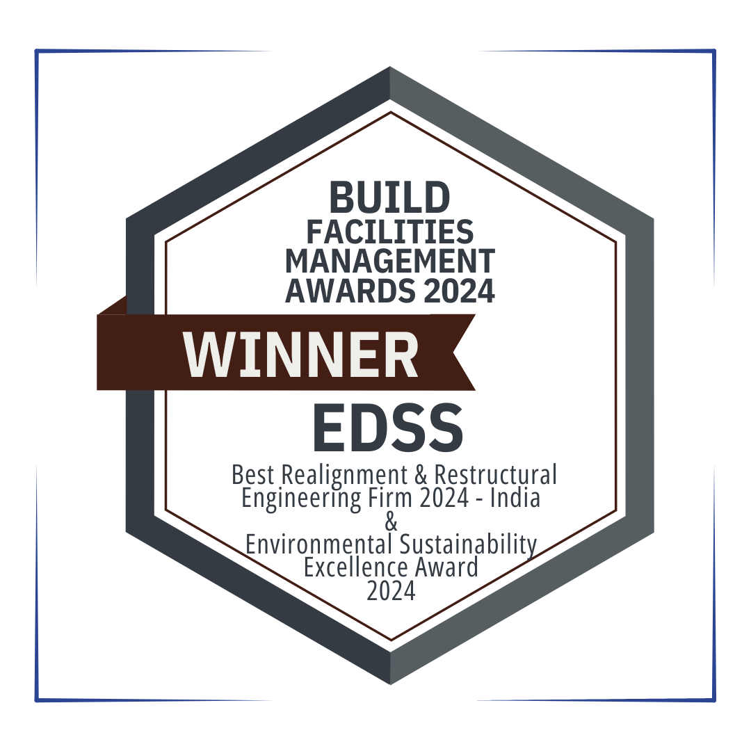 Facilities Management EDSS Awards 2024- Best Realignment and Restructural Engineering Firm and Environmental Sustainability Excellence Award