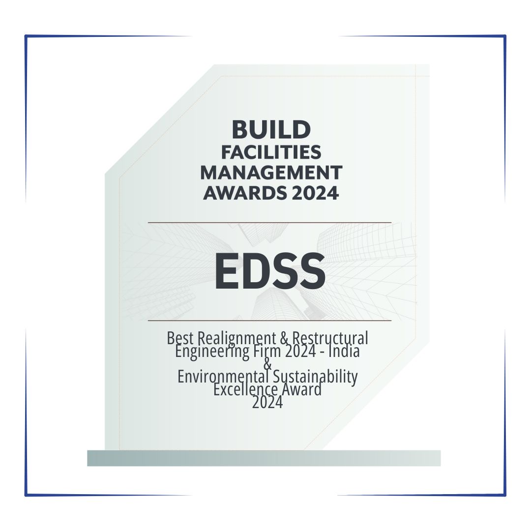 Facilities Management EDSS Awards 2024- Best Realignment and Restructural Engineering Firm and Environmental Sustainability Excellence Award